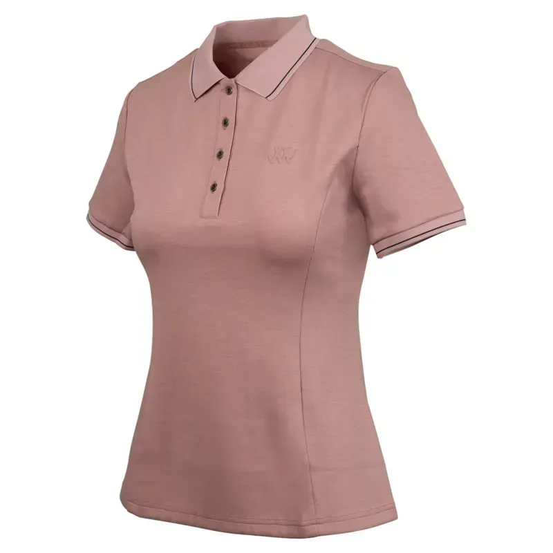 Woof Wear Tech Women's Polo Shirt - Rose-2