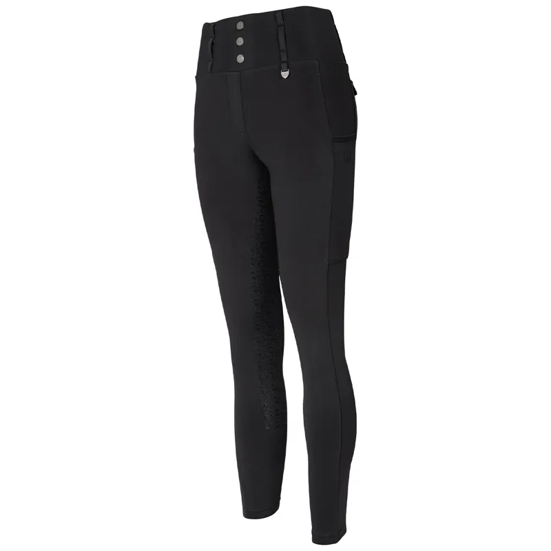 Woof Wear Vision Full Grip Women's Riding Tights - Black