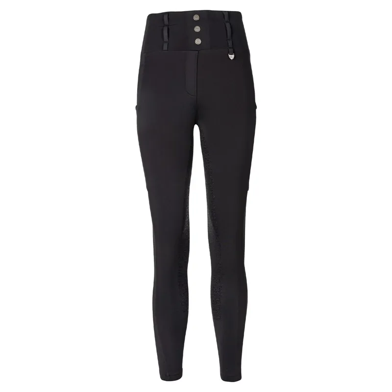 Woof Wear Vision Full Grip Women's Riding Tights - Black-1