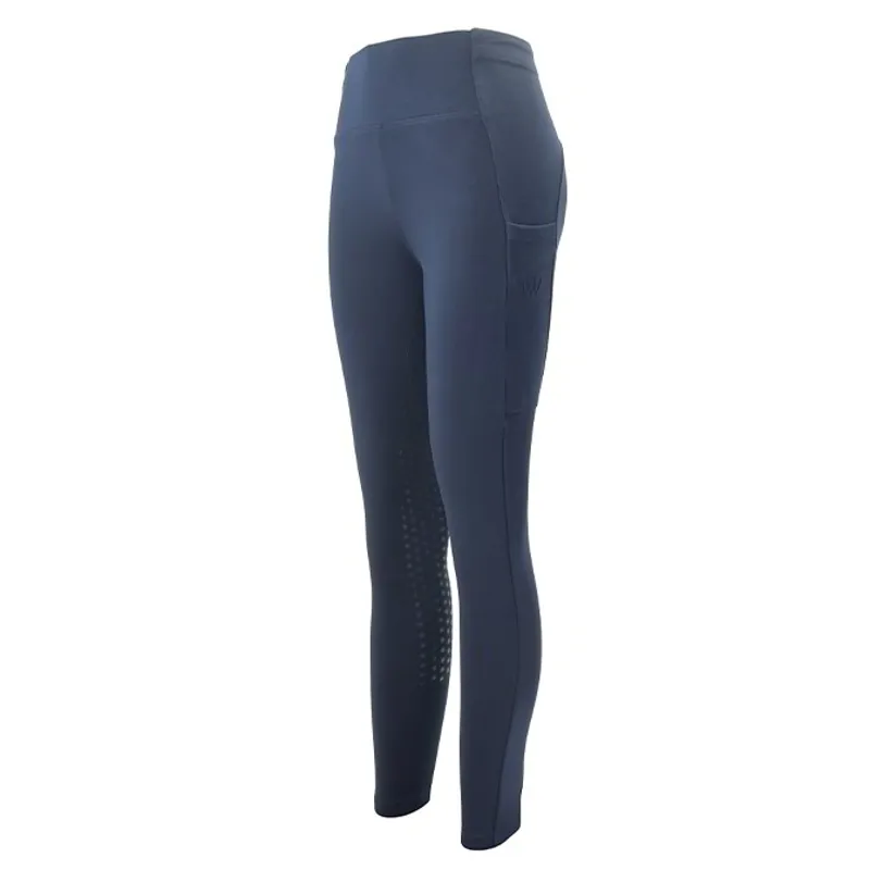 Woof Wear Winter Full Grip Women's Riding Tights - Navy
