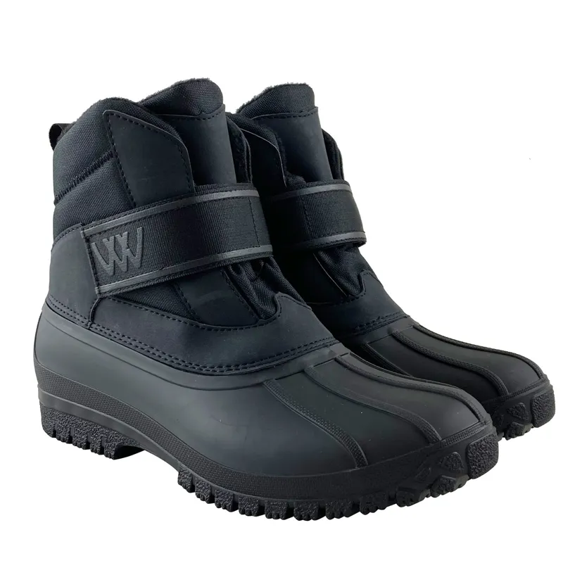 Woof Wear Short Junior Barn Boots - Black-2