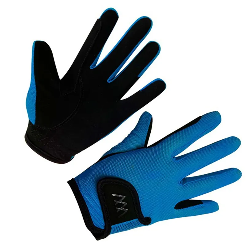 Woof Wear Young Rider Pro Gloves - Electric Blue