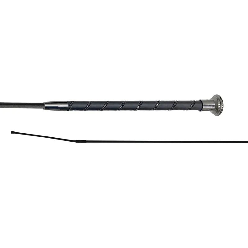 Woof Wear Stealth Dressage Whip - Black/Black