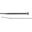 Woof Wear Stealth Dressage Whip - Black/Black