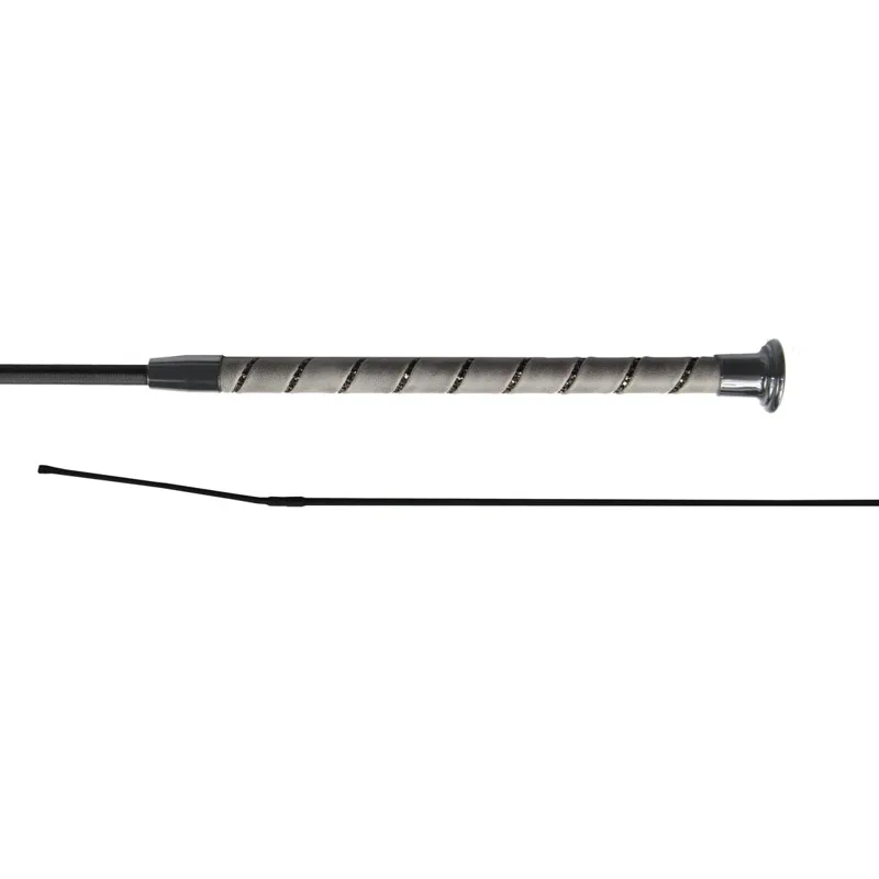 Woof Wear Stealth Dressage Whip - Gray/Black