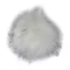Woof Wear Helmet Cover Attachable Pom Pom - White