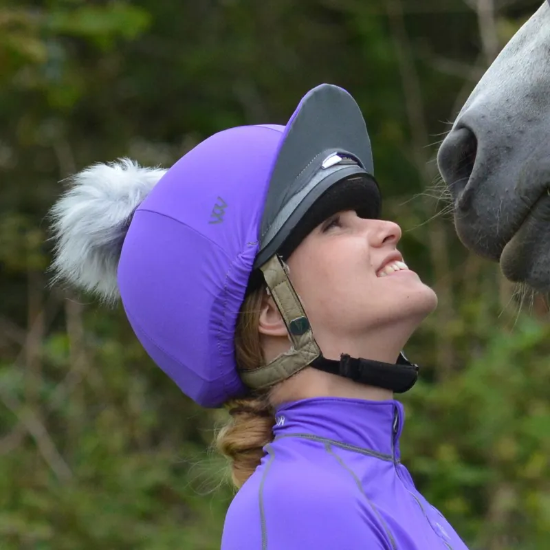 Woof Wear Convertible Helmet Cover - Ultra Violet-1