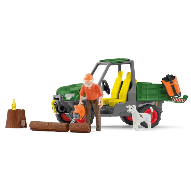 Schleich Working In The Forest Toy Set