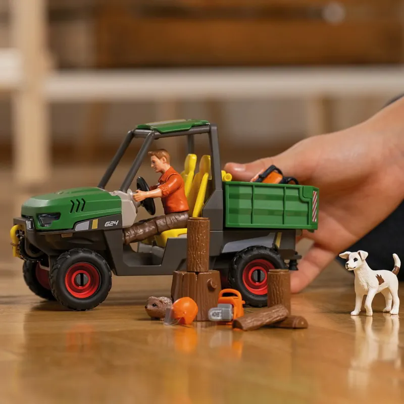 Schleich Working In The Forest Toy Set-2