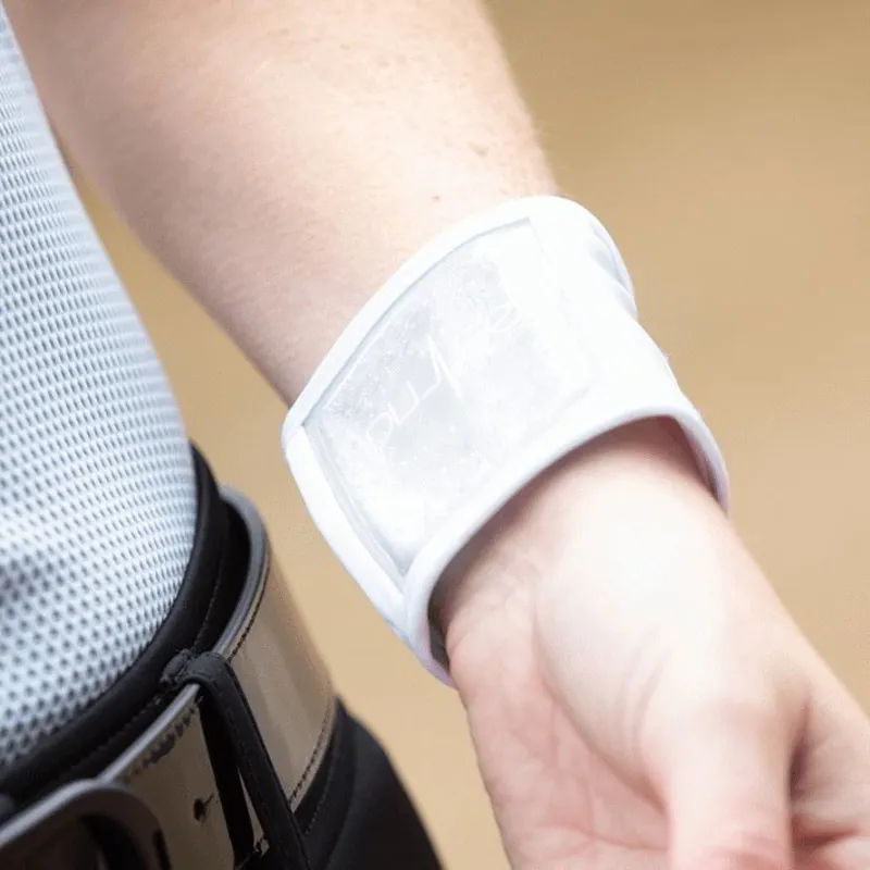 Equetech Pulse Wrist Iceband - White-1