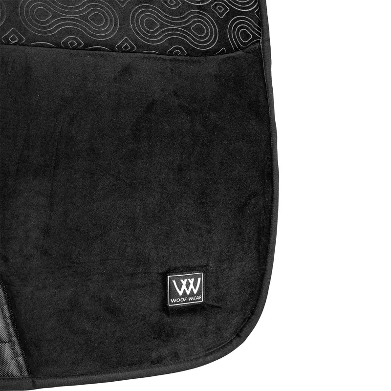 Woof Wear Elite Comfort Dressage Saddle Pad - Black-1