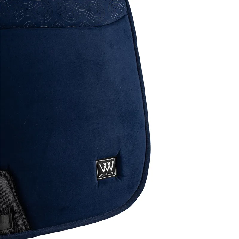 Woof Wear Elite Comfort Dressage Saddle Pad - Navy-1
