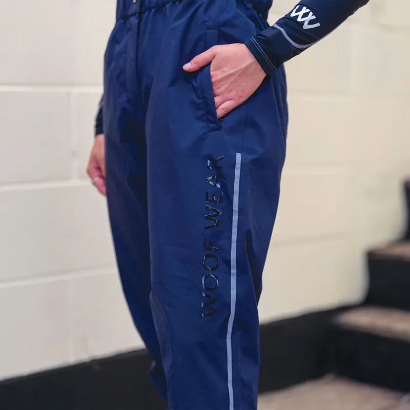 Woof Wear All Season Waterproof Riding Pants - Navy-4