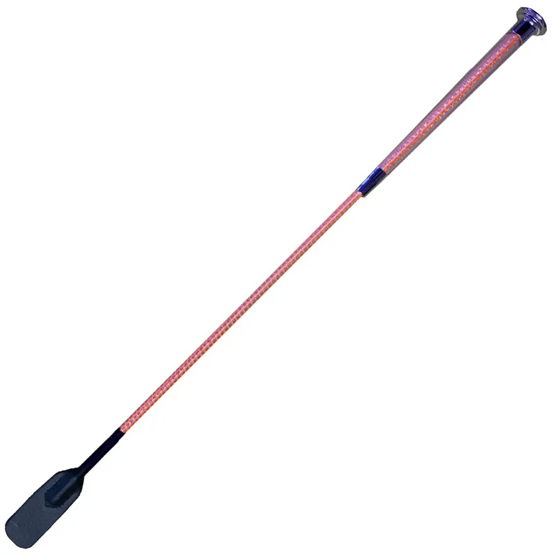 Woof Wear Gel Fusion Riding Crop - Hi-Viz Orange