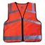 Woof Wear Hi-Vis Adult Riding Vest - Orange