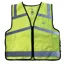 Woof Wear Hi-Viz Adults Riding Vest - Yellow
