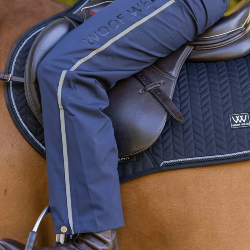 Woof Wear All Season Waterproof Riding Pants - Navy-2