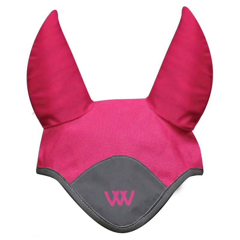 Woof Wear Hi-Viz Fly Veil - Pink-1