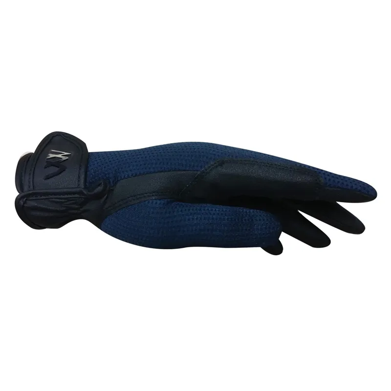 Woof Wear Grand Prix Riding Gloves - Navy-1