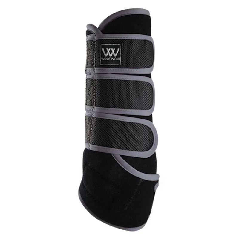 Woof Wear Training Wraps - Black/Steel - Small-1