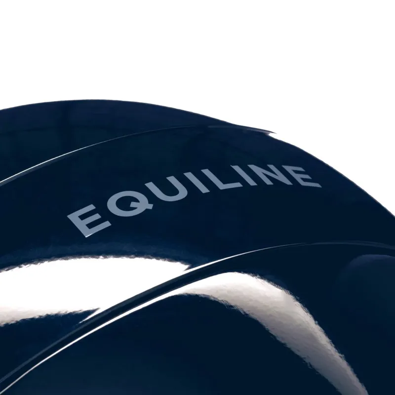 Equiline Xanto Standard Visor Riding Helmet - Glossy Blue-5