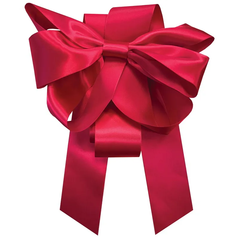 Equetech Christmas Horse Chest Bow - Red