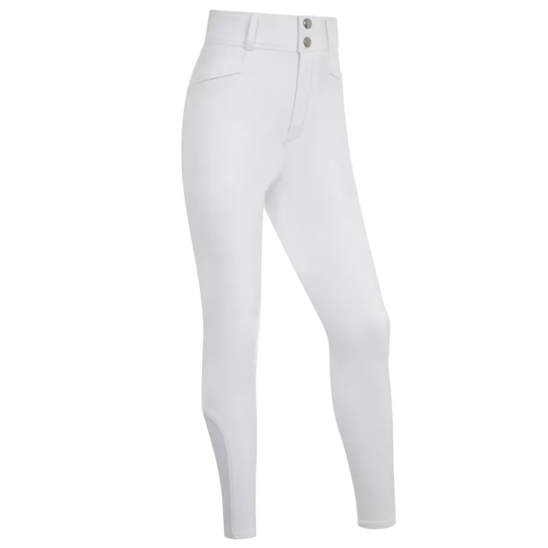 LeMieux Freya Pro Full Grip Junior Competition Breeches - White-1