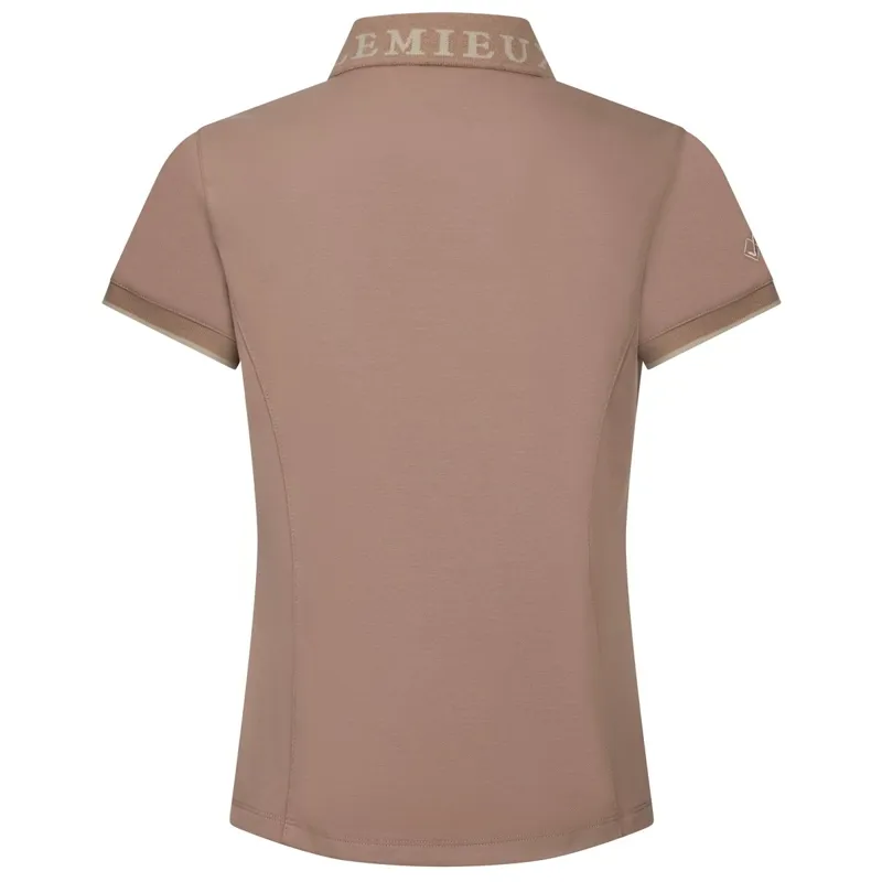 LeMieux Young Rider Junior Polo Shirt - Mink-2