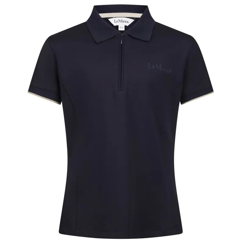 LeMieux Youth Rider Polo Shirt - Navy