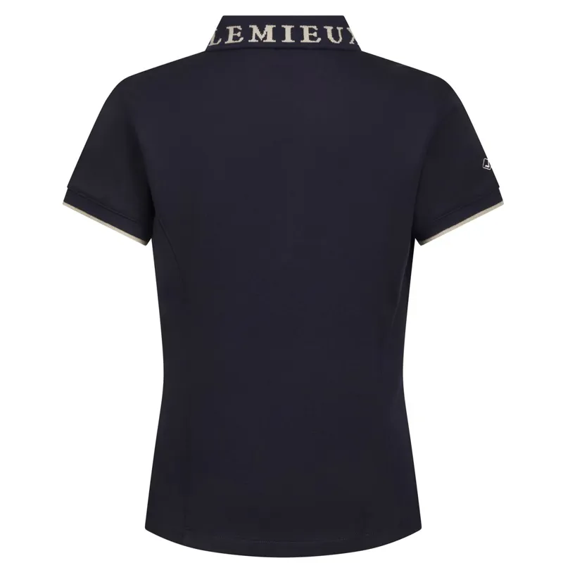 LeMieux Youth Rider Polo Shirt - Navy-2