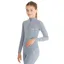 Aztec Diamond Young Rider Long Sleeve Junior Base Layer - Ash Blue