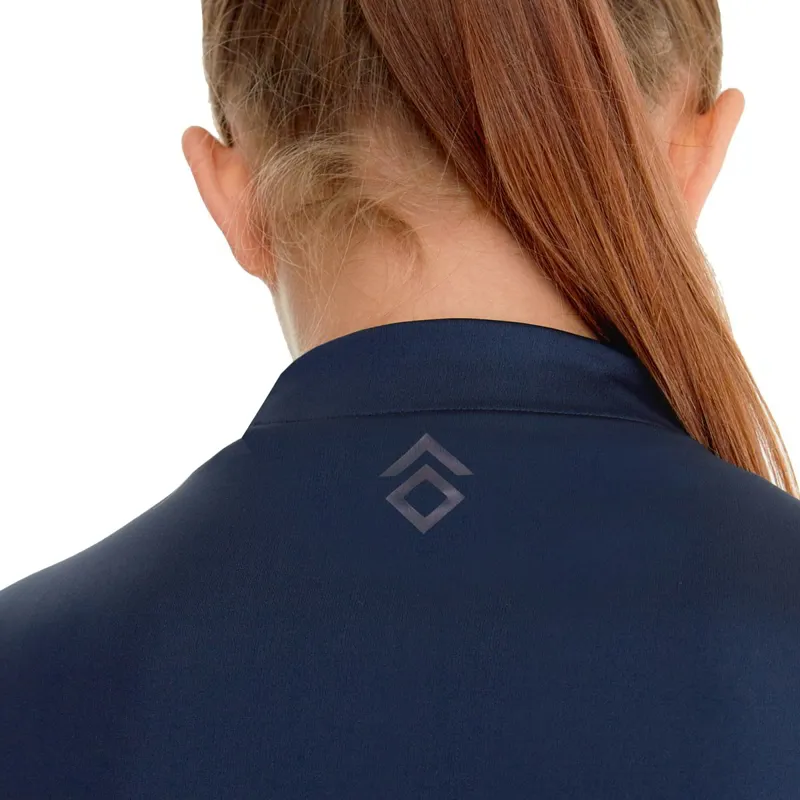 Aztec Diamond Young Rider Long Sleeve Junior Base Layer - Navy-2