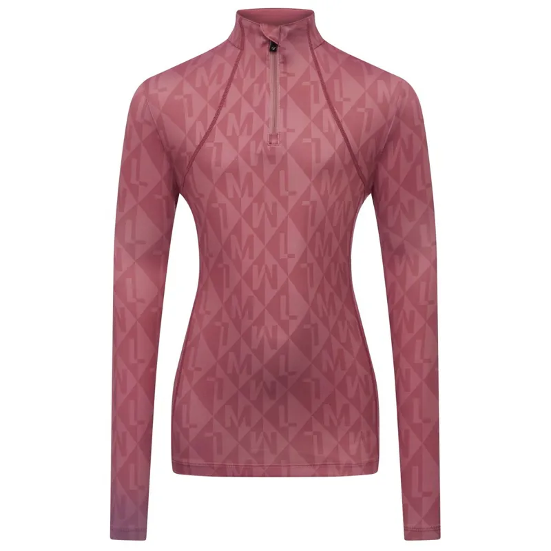 LeMieux Young Rider Clea Junior Long Sleeve Base Layer - Peony-2