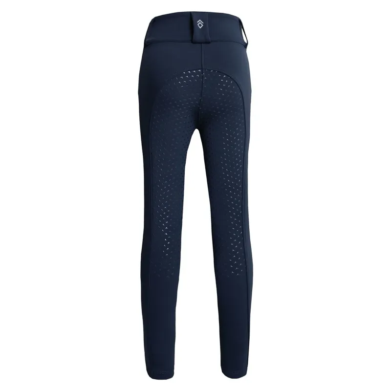 Aztec Diamond Youth Compression Full Grip Breeches - Navy-1