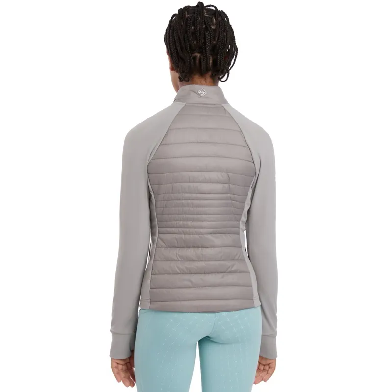 LeMieux Young Rider Josephine Junior Hybrid Quilted Jacket - Pecan-4
