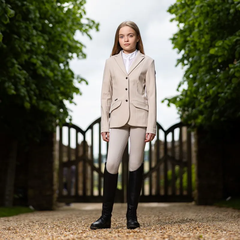 LeMieux Kennedy Young Rider Show Jacket - Stone-5
