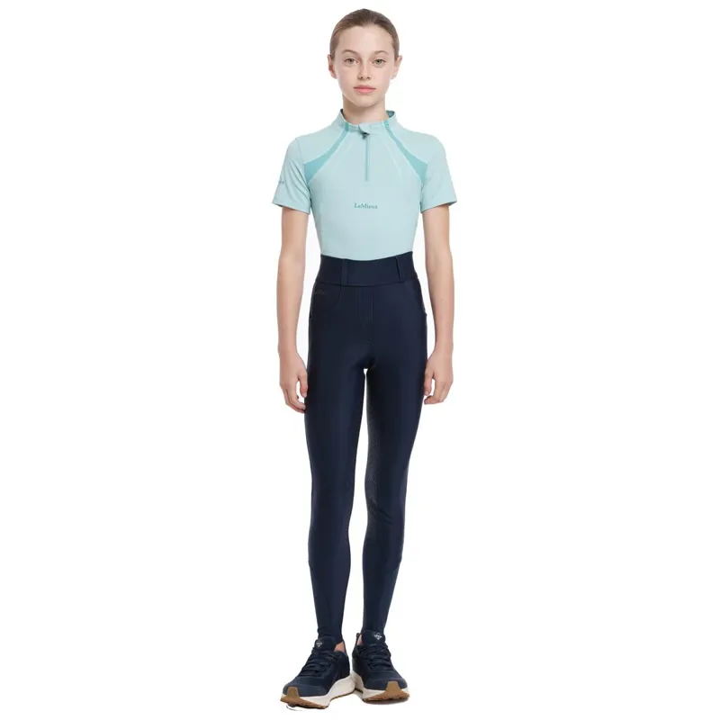 LeMieux Young Rider Remi Bregging Riding Tights - Navy-1
