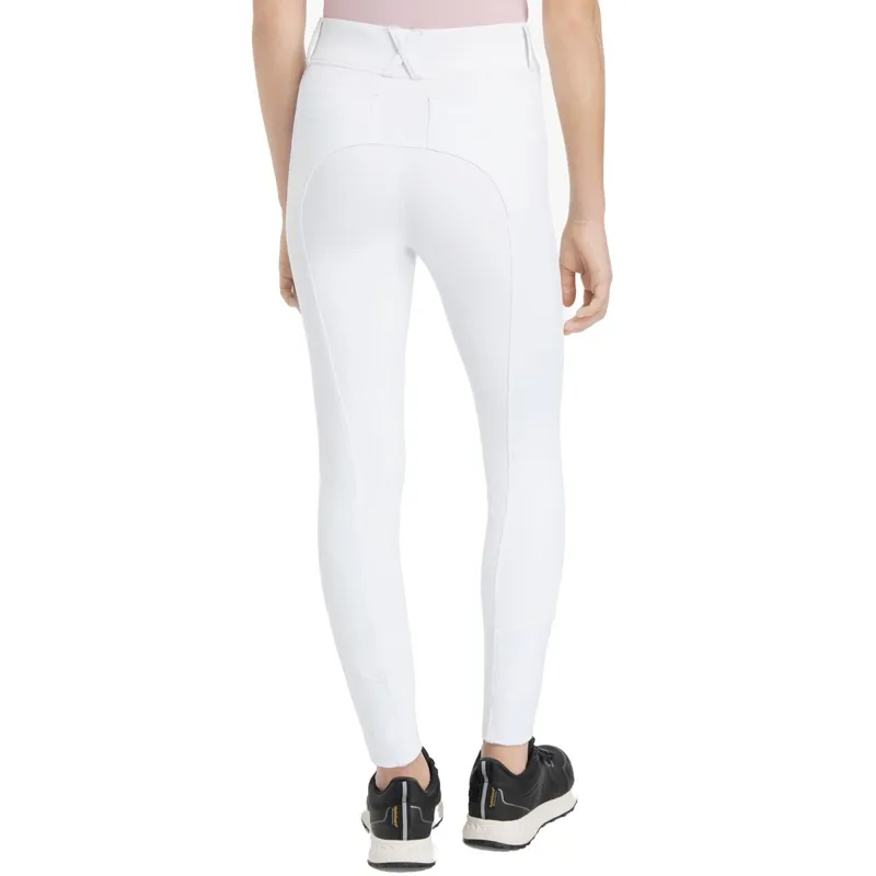 LeMieux Young Rider Remi Competition Riding Tights - White-2