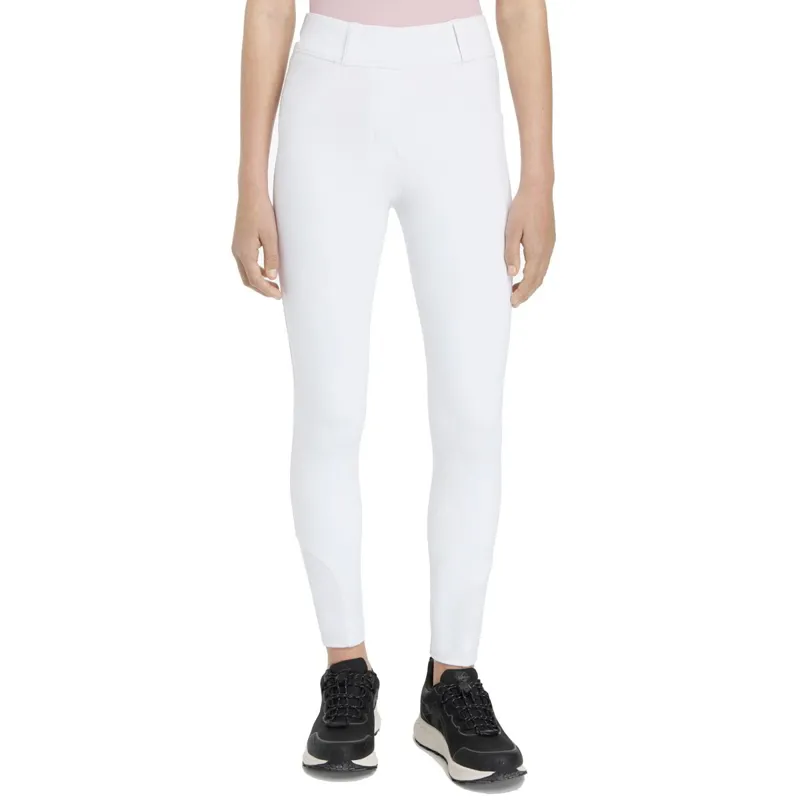 LeMieux Young Rider Remi Competition Riding Tights - White