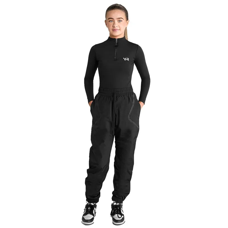 Aztec Diamond Young Rider Waterproof Track Pants - Black-2