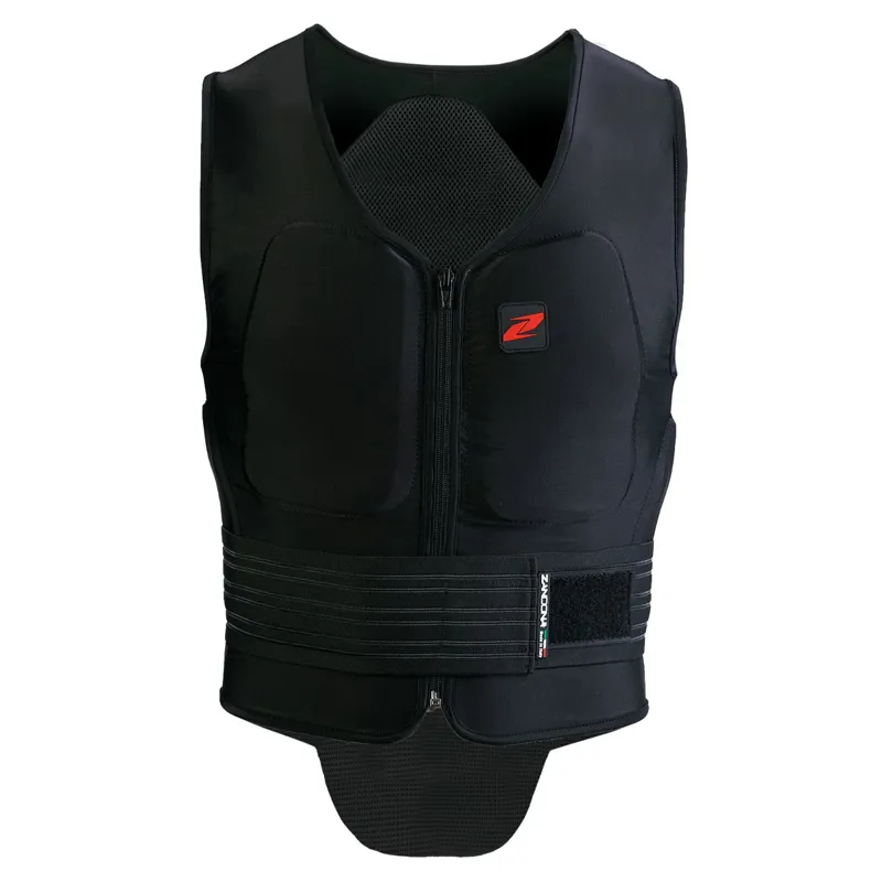 Zandona Soft Vest Pro Adults Back Protector - Black