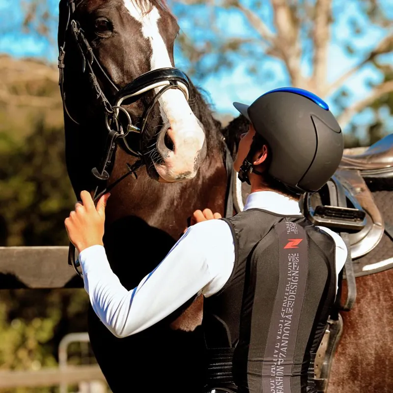 Zandona Soft Vest Pro Adults Back Protector - Black-4