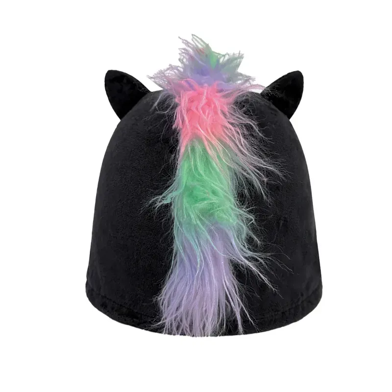 Equetech Childs Skullicorn Hat Silk in Pink-1