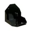 Stubbs Round Salt Lick Holder In Black